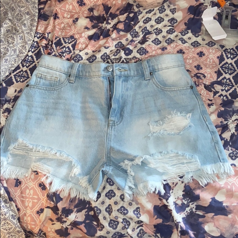 ripped mom shorts BRAND NEW
